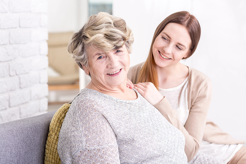 Cherishing happy moments together with grandma 